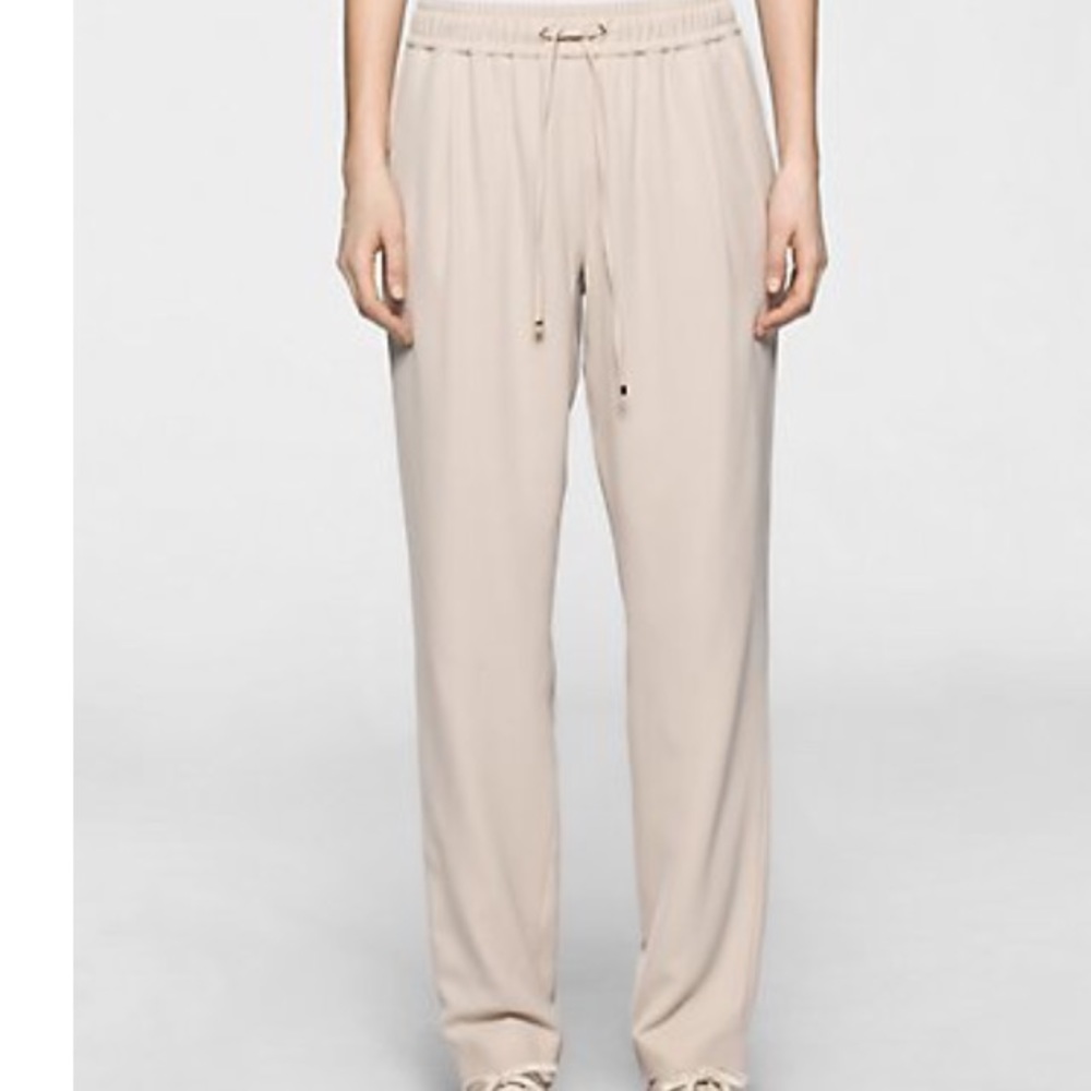 Calvin Klein Pull-On Pants with Drawstring
